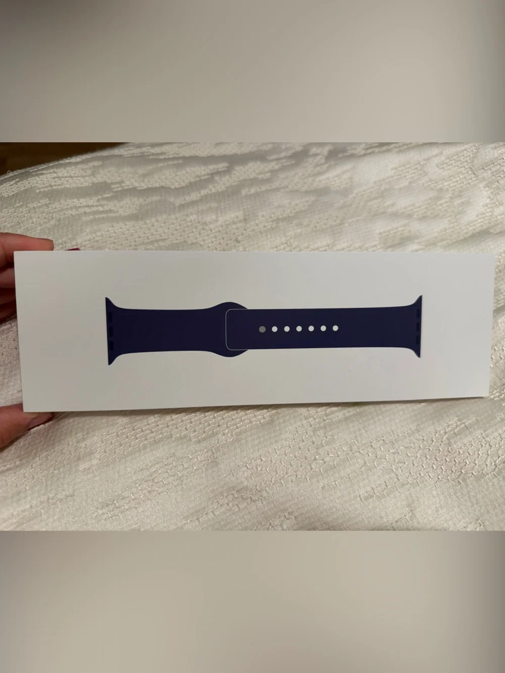 Apple Watch Sport Band White/Silver